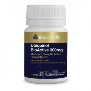 Ubiquinol BioActive 300mg – 30 soft capsules