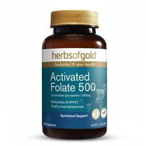 Herbs of Gold – Activated Folate 500 – 60caps