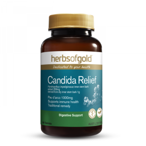 Herbs of Gold – Candida Relief – 60 tabs