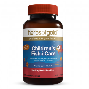 Herbs of Gold – Children’s Fish-i Care – 60 chewable caps