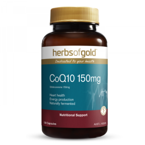 Herbs of Gold – CoQ10 150mg – 120 caps