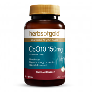 Herbs of Gold – CoQ10 150mg – 60 caps