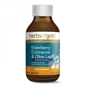 Herbs of Gold – Elderberry Echinacea & Olive Leaf – 200ml
