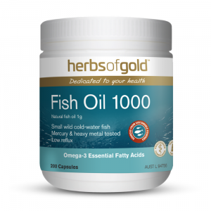 Herbs of Gold – Fish Oil 1000 – 200 Caps
