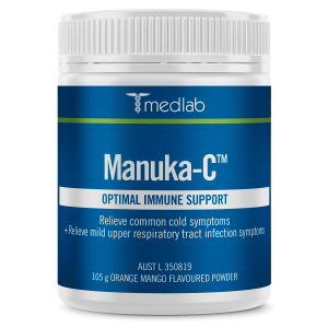 Medlab – MANUKA-C, ORANGE MANGO – 150 gram