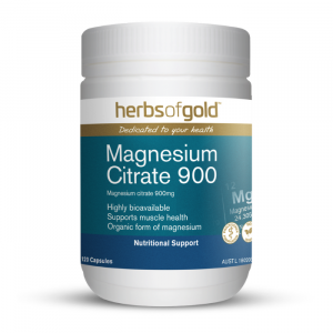 Herbs of Gold – Magnesium Citrate 900 – 120 caps