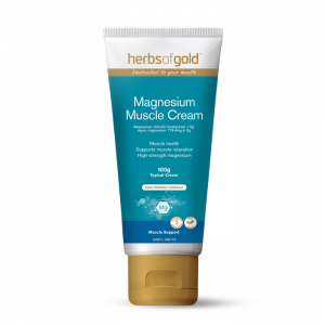 Herbs of Gold – Magnesium Muscle Cream – 100 grams