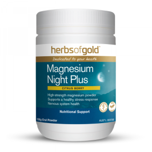 Herbs of Gold – Magnesium Night Plus – 150 grams