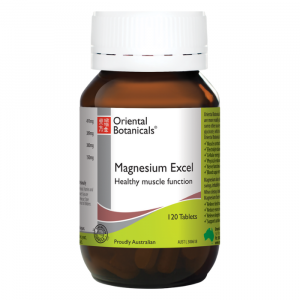 Oriental Botanicals –  Magnesium Excel 120 Tabs
