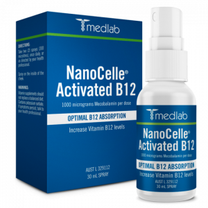 Medlab – NANOCELLE ACTIVATED B12 – 30ml Spray