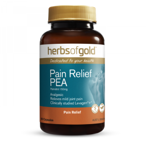 Herbs of Gold – Pain Relief PEA – 60 Caps