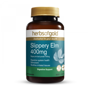 Herbs of Gold – Slippery Elm 400mg – 60 caps