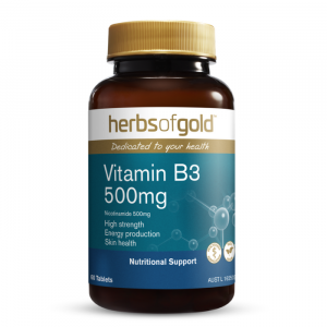 Herbs of Gold – Vitamin B3 500mg – 60 tabs