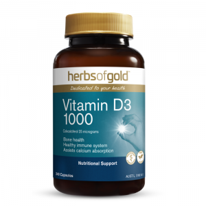 Herbs of Gold – Vitamin D3 1000 – 120 caps