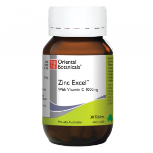 Oriental Botanicals – Zinc Excel  30 Tabs