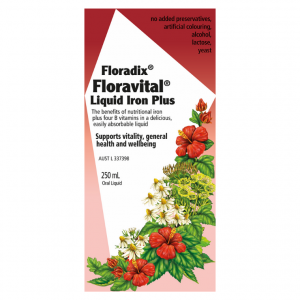 Floradix  –  Floravital Liquid Iron Plus 250mL