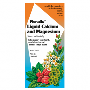 Floradix  –  Liquid Calcium and Magnesium 250mL