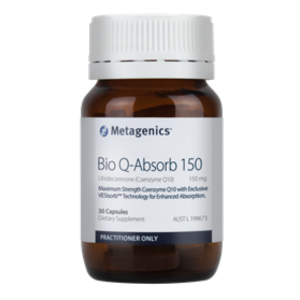 Metagenics Bio Q-Absorb 150 30 soft gel capsules