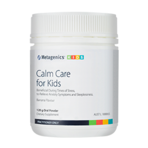 Metagenics Calm Care for Kids Banana flavour 120 g oral powder