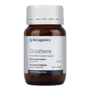 Metagenics Glutathione 250 mg 30 capsules
