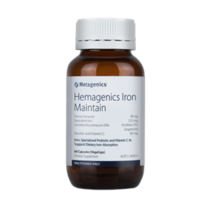 Metagenics Hemagenics Iron Maintain 60 Capsules