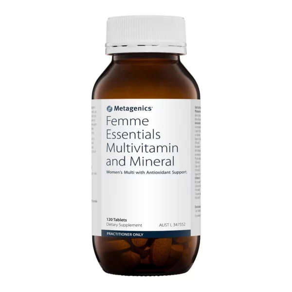 Metagenics – Femme Essentials Multivitamin and Mineral 120 Tablets