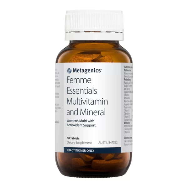 Metagenics – Femme Essentials Multivitamin and Mineral 60 Tablets