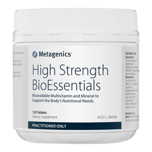 Metagenics – High Strength BioEssentials 120 Tablets