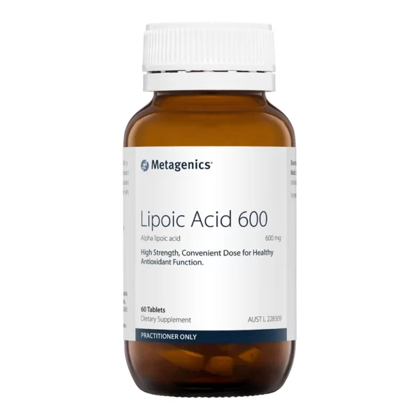 Metagenics – Lipoic Acid 600 60 Tablets