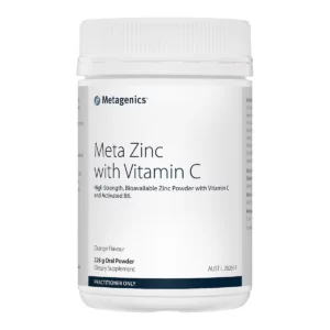 Metagenics – Meta Zinc with Vitamin C Orange 228 g