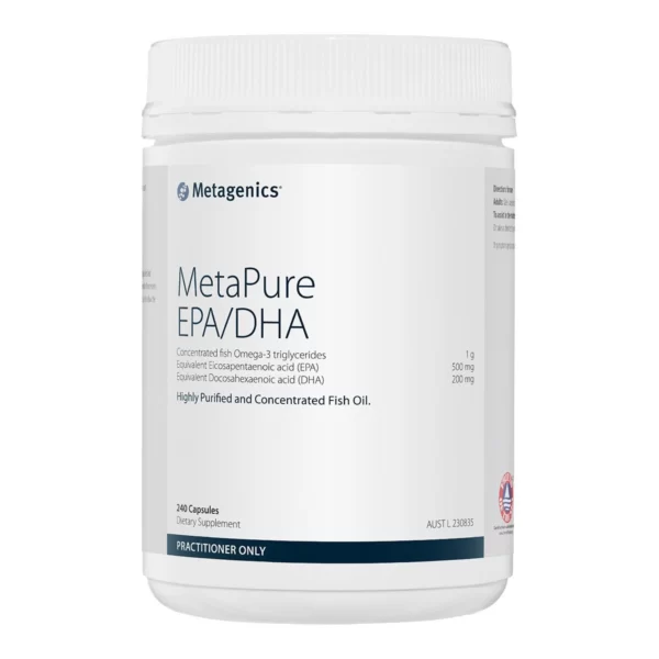 Metagenics – MetaPure EPA/DHA 240 Tablets
