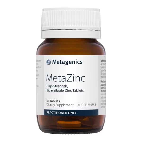 Metagenics – MetaZinc 60 Tablets