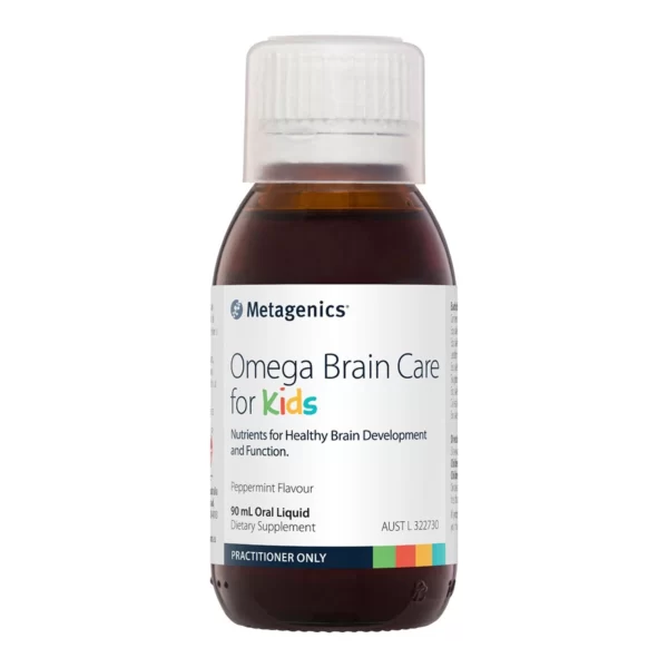 Metagenics – Omega Brain Care for Kids Peppermint 90 mL
