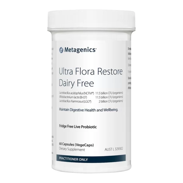 Metagenics – Ultra Flora Restore Dairy Free 60 Tablets