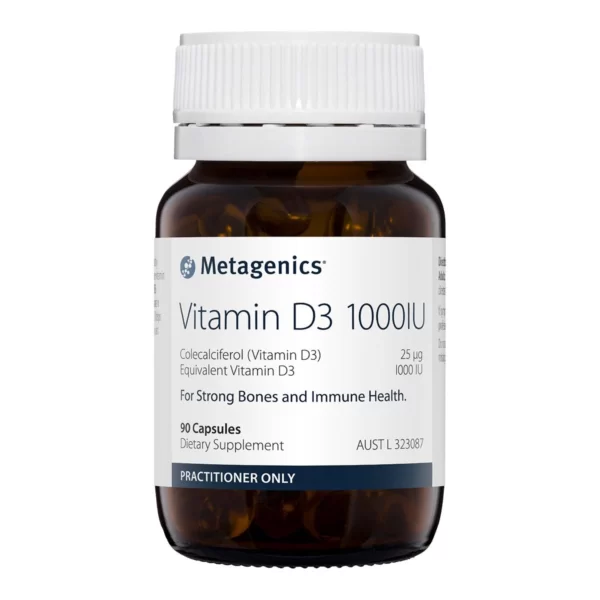 Metagenics – Vitamin D3 1000IU 90 Tablets