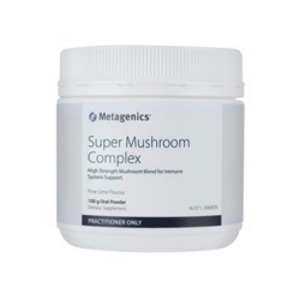 Metagenics Super Mushroom Complex Pine Lime flavour 100 g oral powder