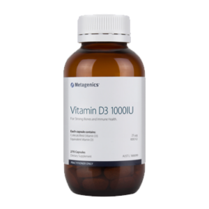 Metagenics Vitamin D3 1000IU 270 capsules