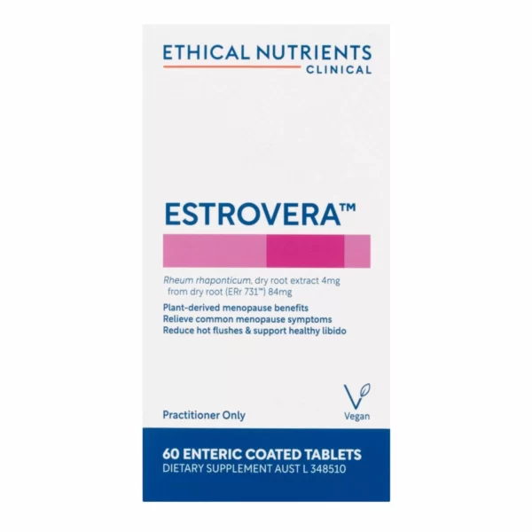 Ethical Nutrients Clinical Estrovera 60 Tablets Mediadvice Pharmacy